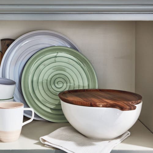 Villeroy & Boch Artesano Original Wood Cover For Vegetable Bowl In Brown