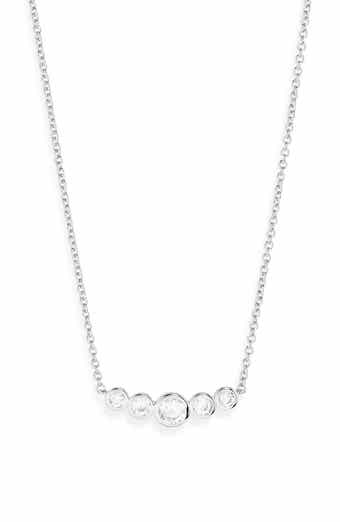 Jordan Cubic Zirconia Frontal Necklace