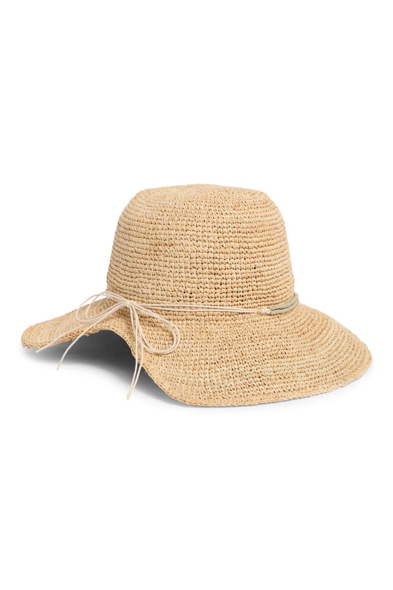 Straw Sun Hat, Alternate, color, TAUPE