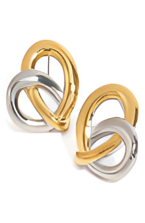 Twisted Heart Earrings