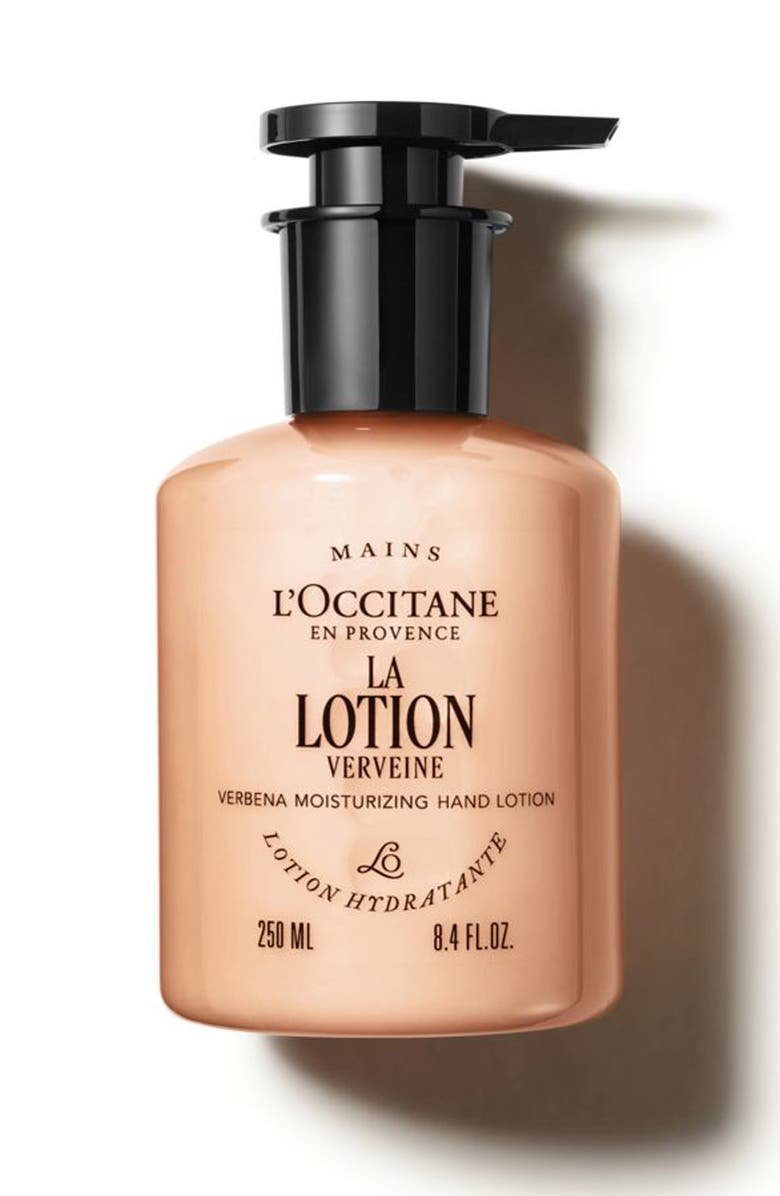 L'Occitane La Lotion Verbena Moisturizing Hand Lotion, Main, color, 