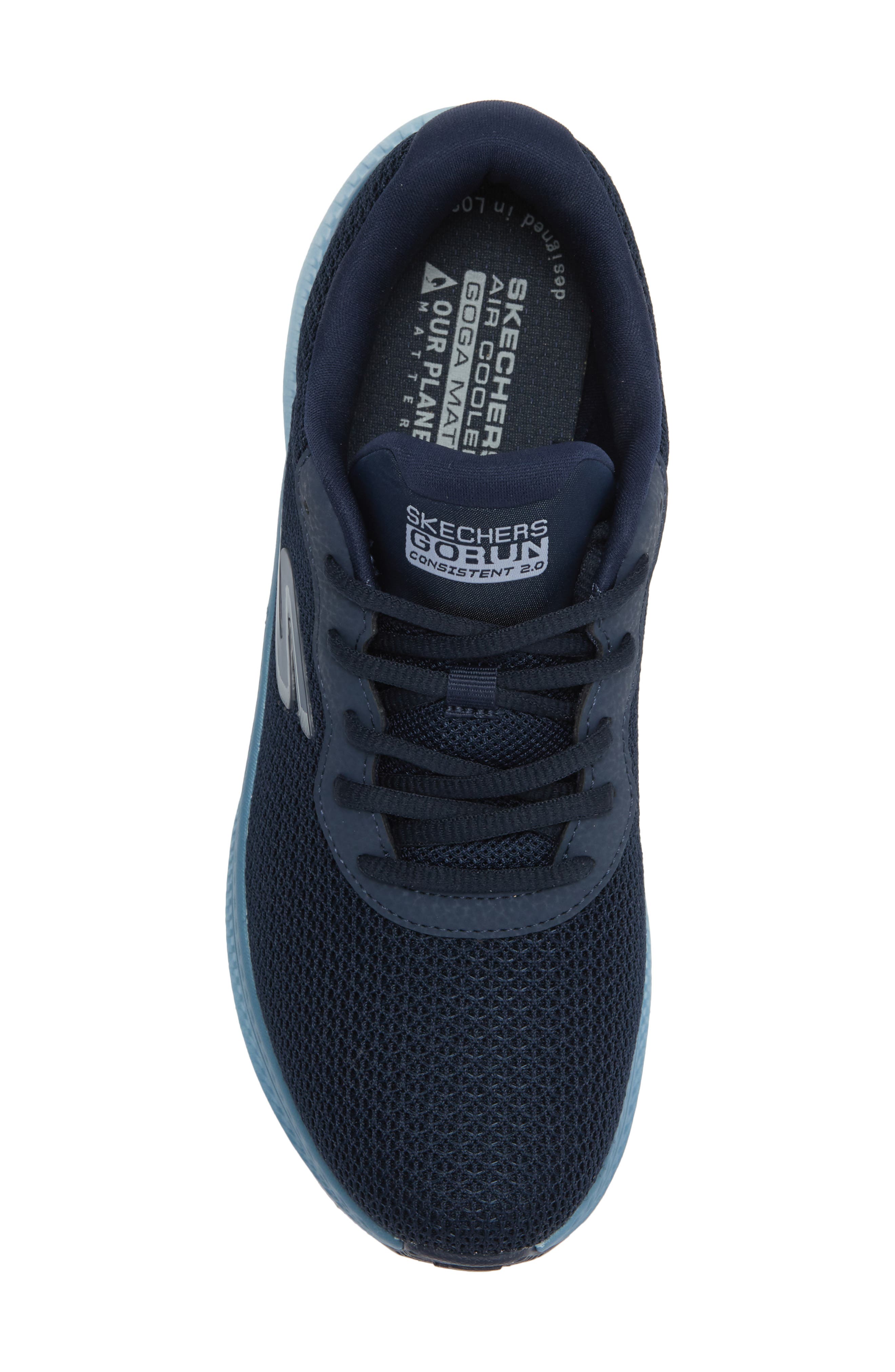 Go Run Consistent 2.0 - Fast P Running Shoe, Alternate, color, NAVY BLUE