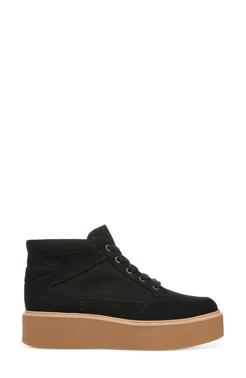 Zodiac Siona High Top Platform Sneaker In Black