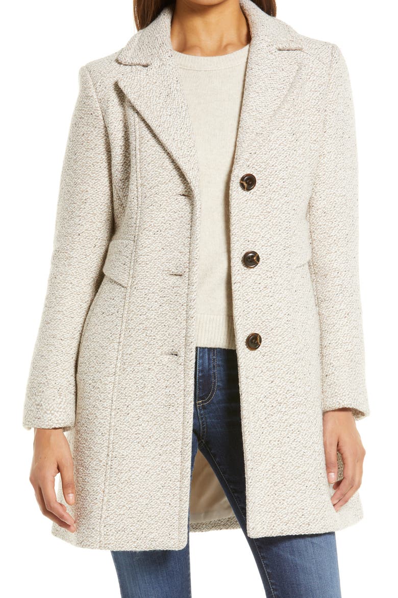 A-Line Coat, Main, color, OATMEAL