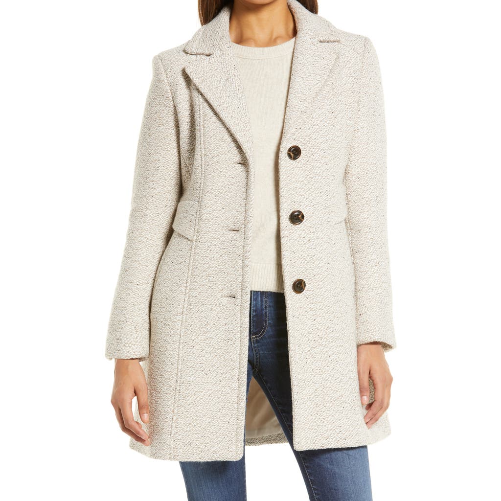 Gallery A-Line Coat in Oatmeal  product