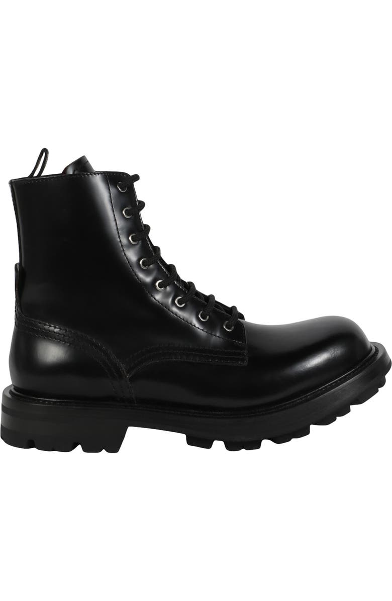 McQueen Combat Boot, Alternate, color,