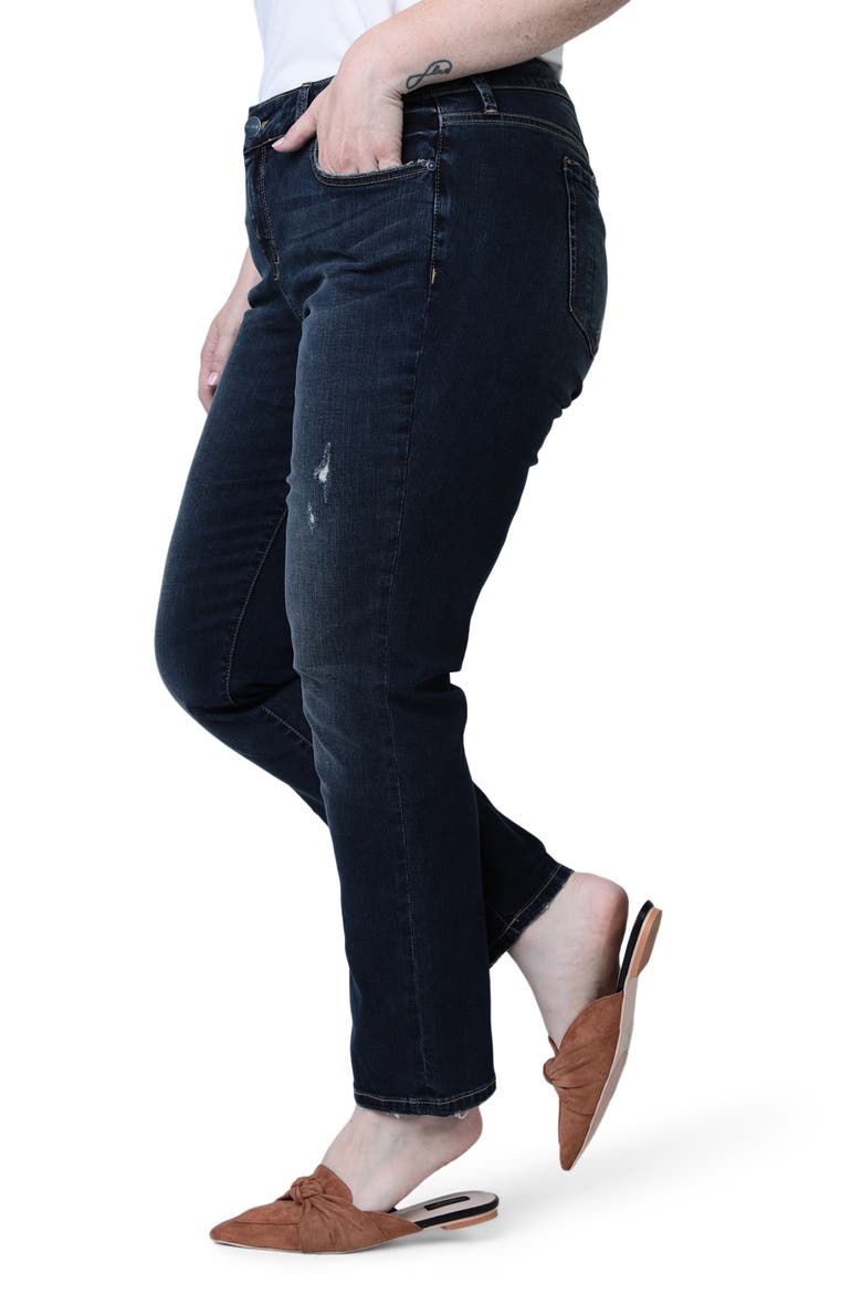 Mid Rise Slim Jeans, Alternate, color, KARINA