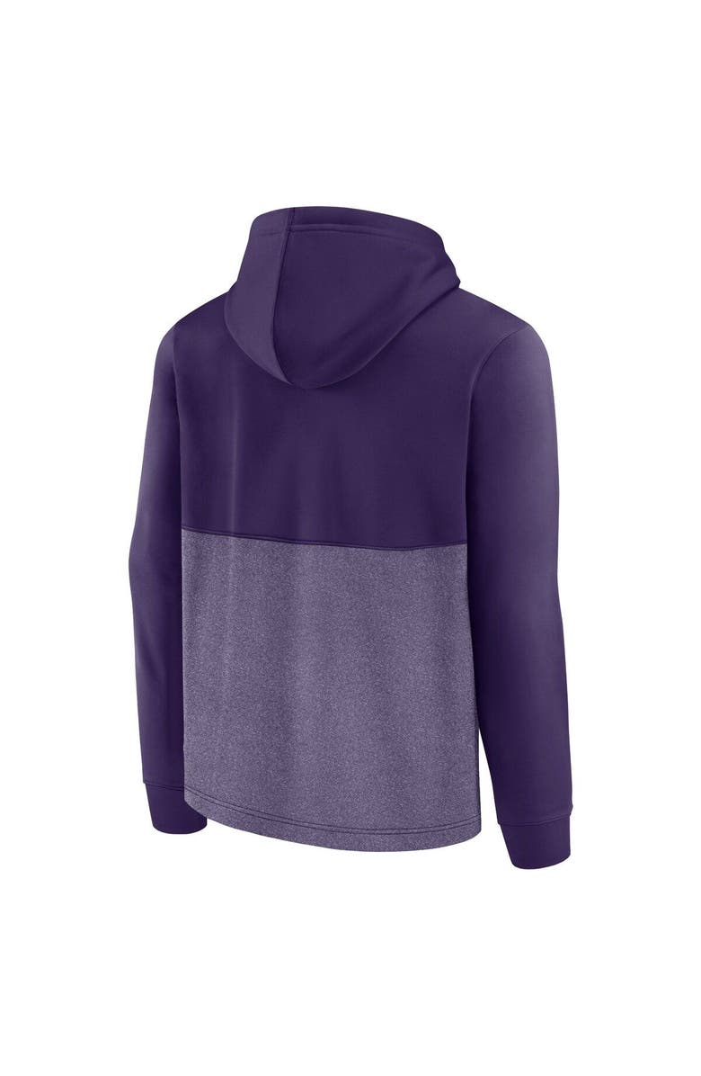 FANATICS Men's Fanatics Branded  Purple Phoenix Suns Successful Tri-Blend Pullover Hoodie, Alternate, color, Purple