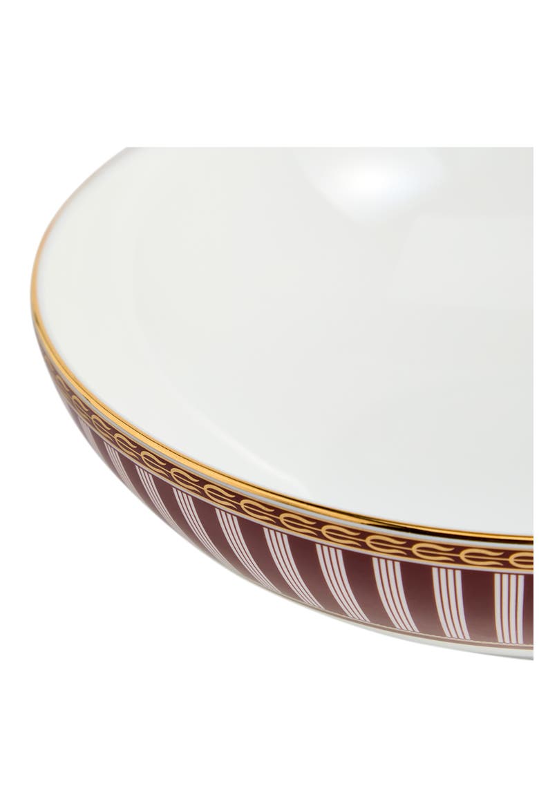 Red Splendor 22K Gold Accent Bone China Cereal Bowl, Alternate, color, MULTI