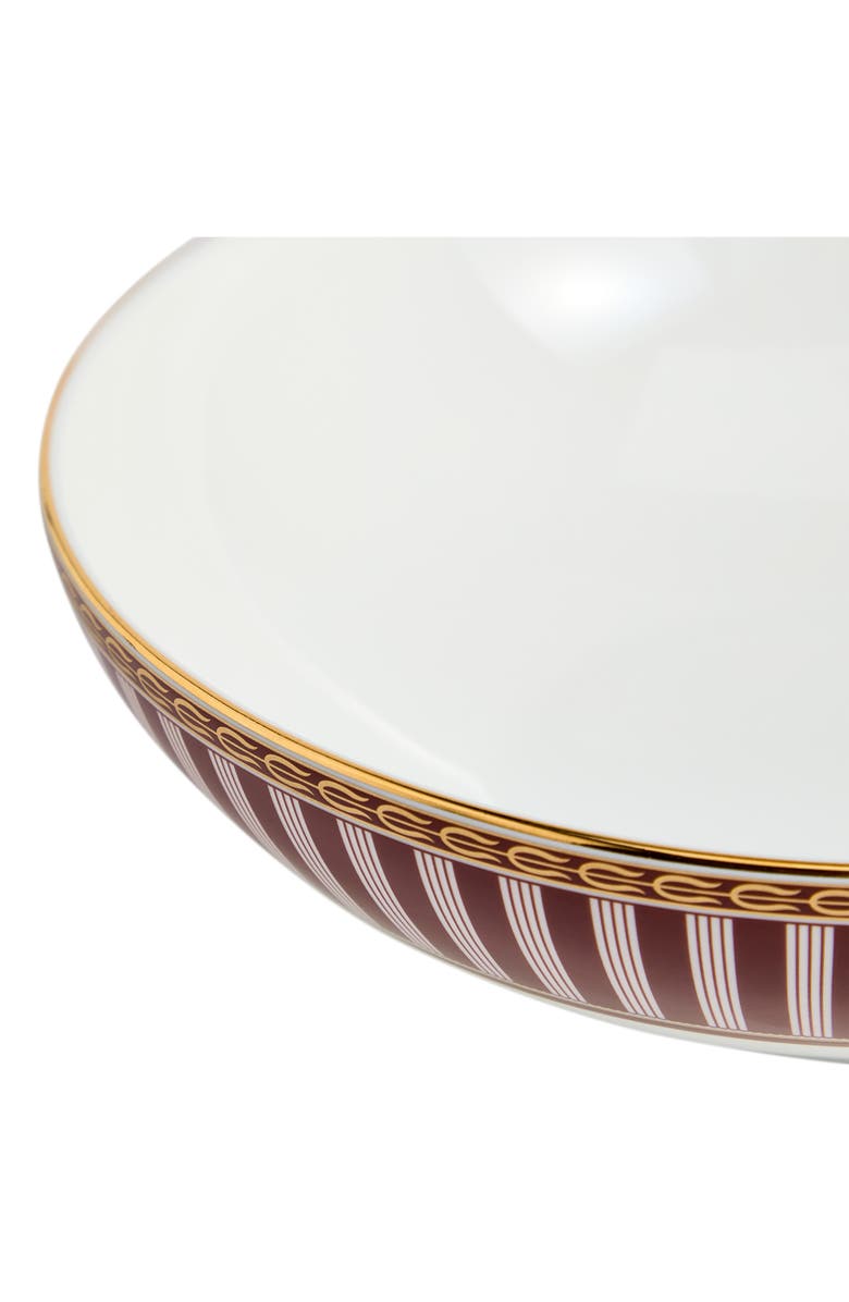 Wedgwood Red Splendor 22K Gold Accent Bone China Cereal Bowl, Alternate, color, Multi