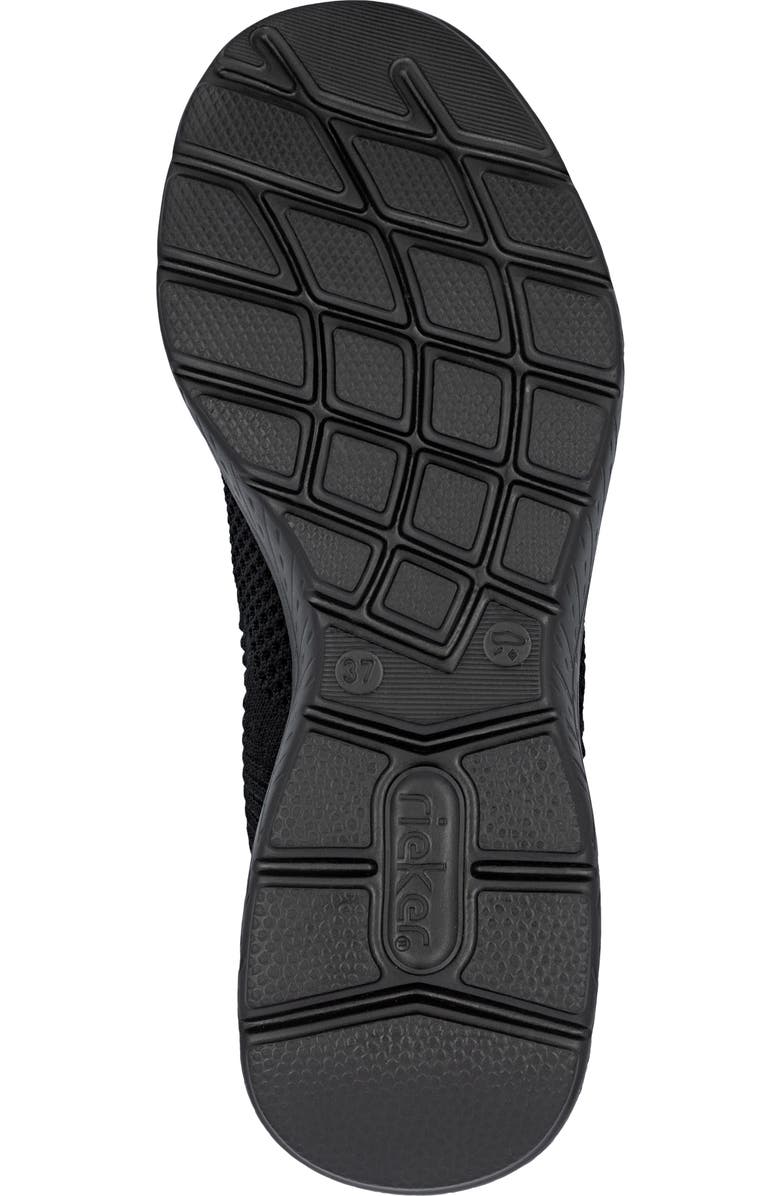 Rieker Edith 72 Slip-On Sneaker, Alternate, color, Schwarz/ Schwarz