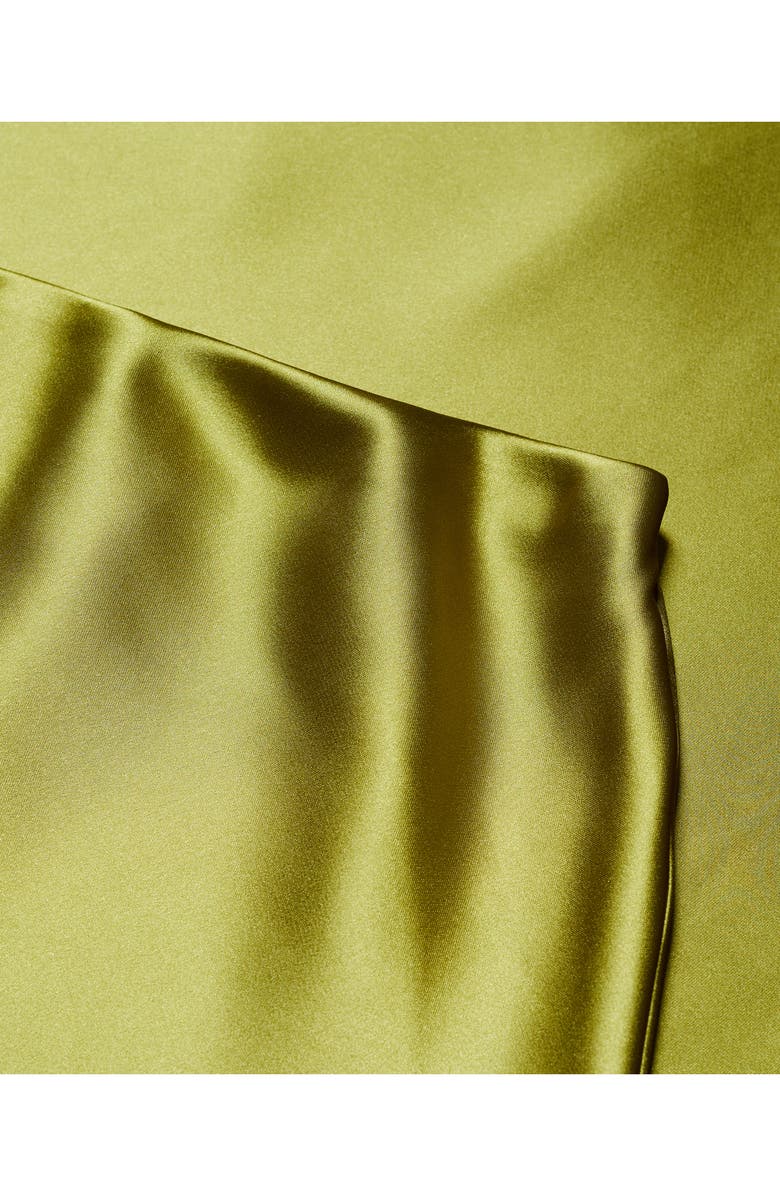 MANGO Satin Skirt, Alternate, color, 