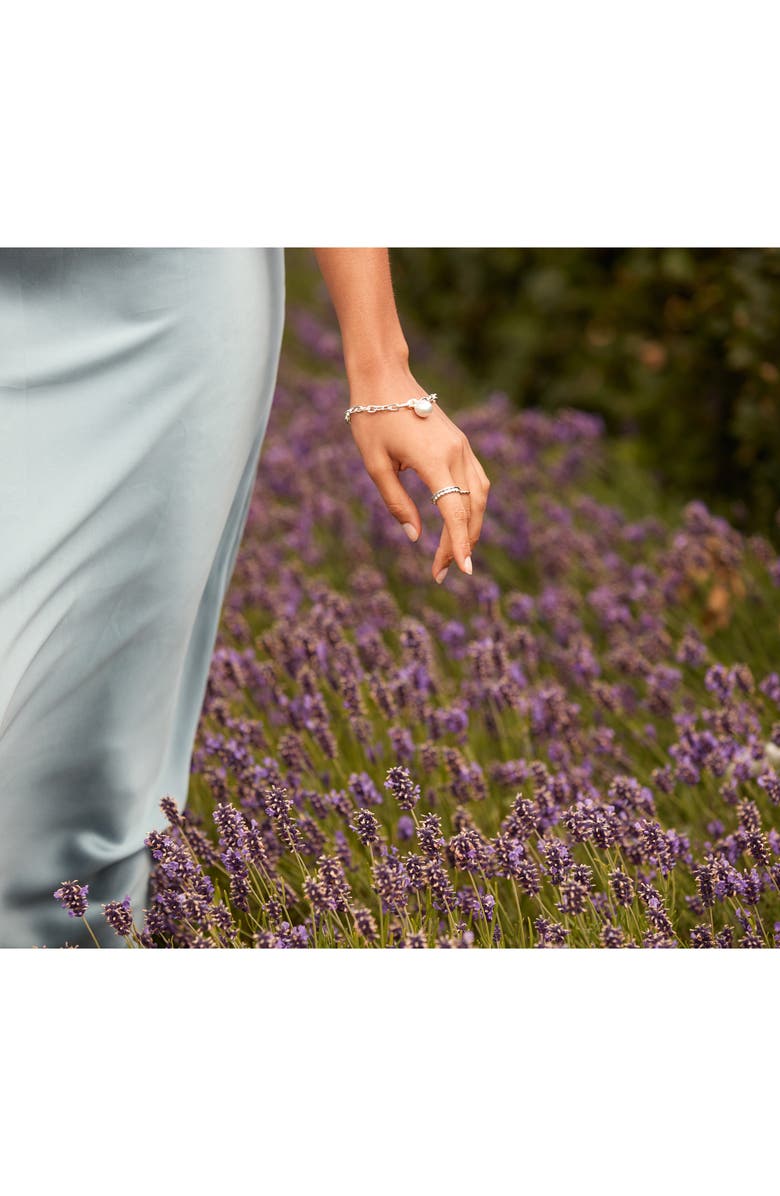 Monica Vinader Alta Capture Mini Link Bracelet, Alternate, color, Silver