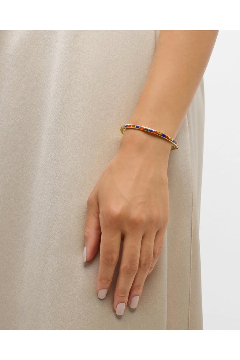 Dash Bracelet Set In Sterling With 18K Gold Overlay, Alternate, color, Multi color
