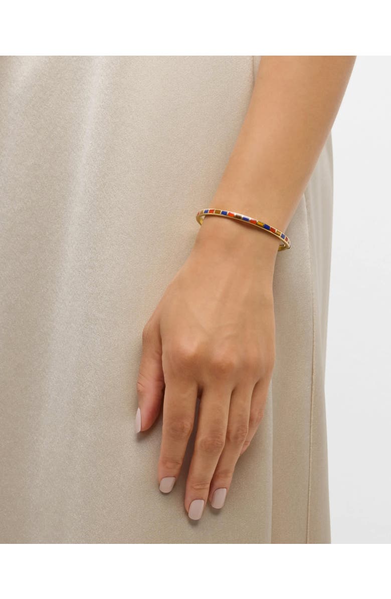 Jan Leslie Dash Bracelet Set In Sterling With 18K Gold Overlay, Alternate, color, Multi Color