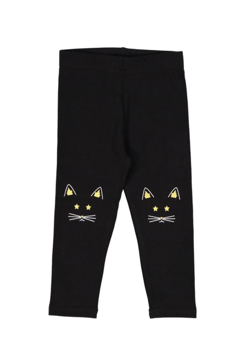 Kitten Leggings, Main, color, Black