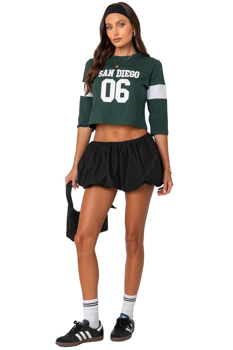 San Diego Football Cotton Crop Graphic T-Shirt, Alternate, color, DARK-GREEN