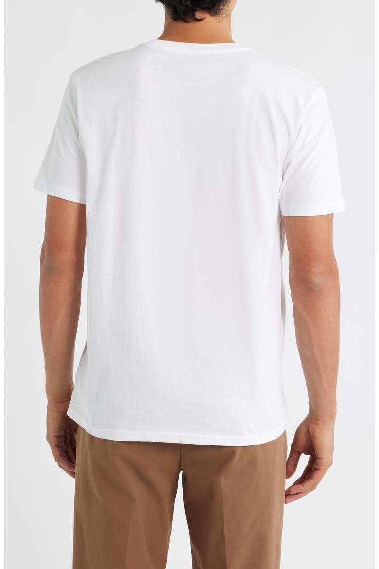 Wellston Tailored Fit Cotton Graphic T-Shirt, Alternate, color, WHITE