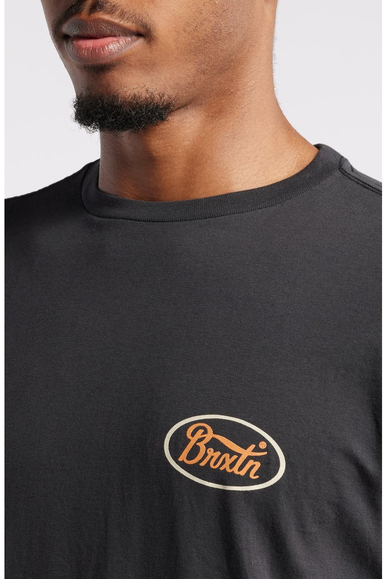 Parsons Graphic T-Shirt, Alternate, color, BLACK/ RUST/ SAND