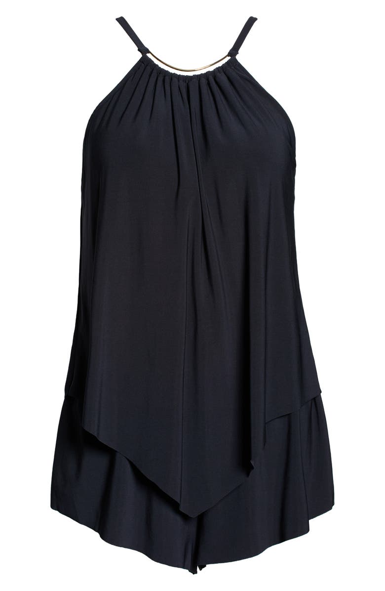 Magicsuit<sup>®</sup> Halo Effect Goldie One-Piece Romper Swimsuit, Alternate, color,