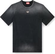 DIESEL® T-Adjust-T1 Ombré Cotton T-Shirt