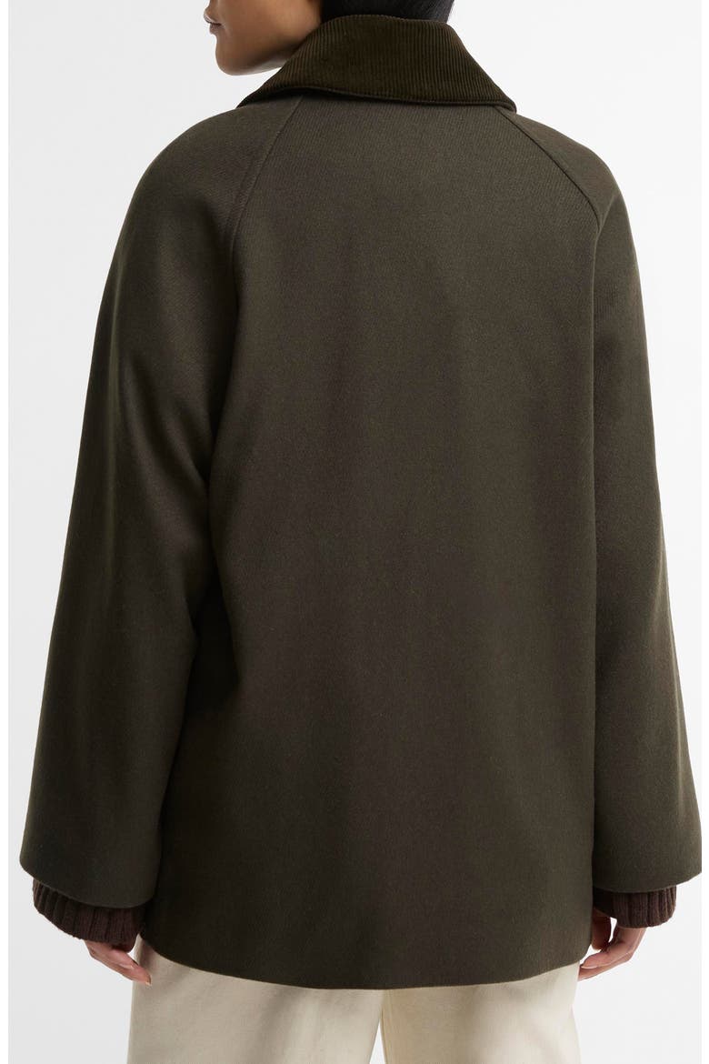 Bedale Wool Blend Coat, Alternate, color, OLIVE / SHADOW CLASSIC