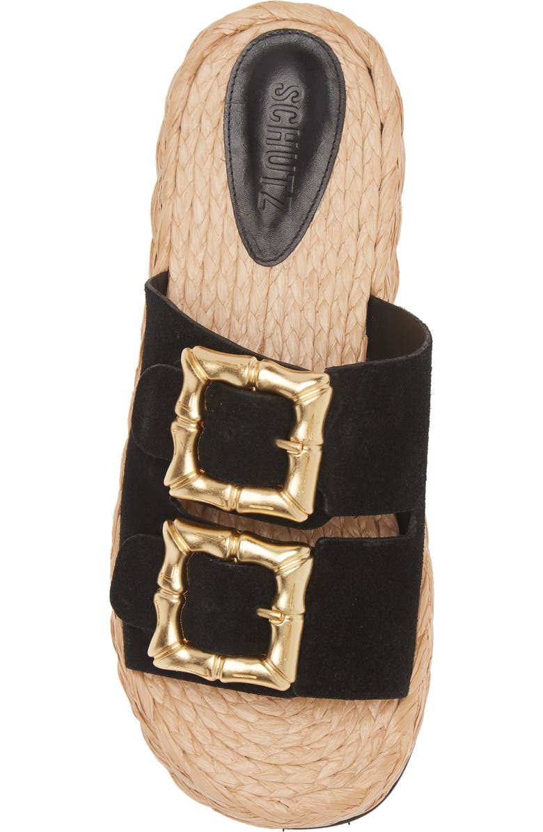 Schutz Enola Rope Platform Sandal, Alternate, color,