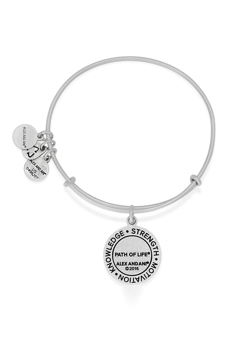 'Path of Life' Charm Bracelet, Alternate, color, SILVER