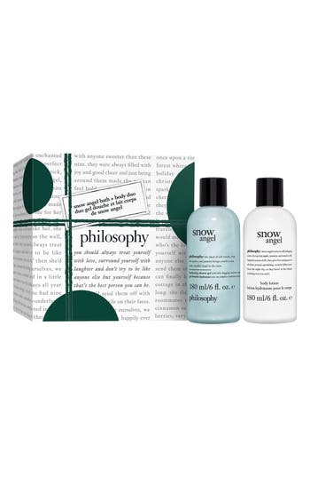 Philosophy Di Lorenzo Serafini Philosophy Snow Angel 2-piece Bath & Body Gift Set In Transparent