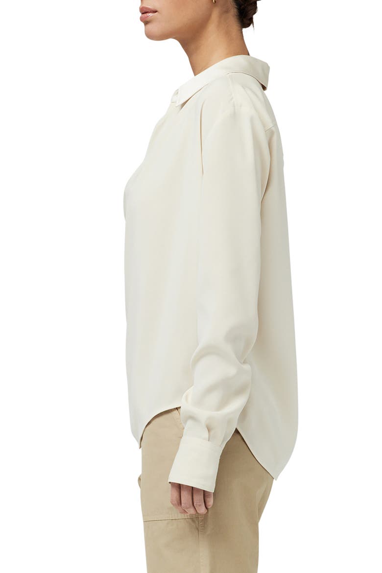 Phillipa Point Collar Blouse, Alternate, color, IVORY