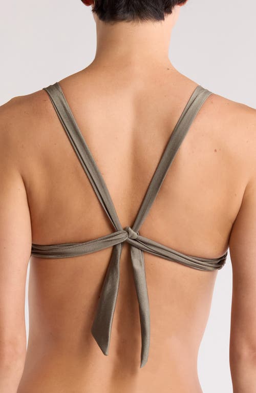 BOAMAR BOAMAR SHEYLA METALLIC UNDERWIRE BIKINI TOP
