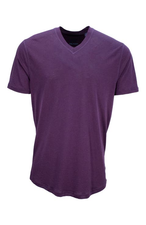 Victor Extra Fine Merino Wool V-neck Shirt