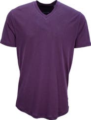 Lords of Harlech Victor Extra Fine Merino Wool V-neck Shirt
