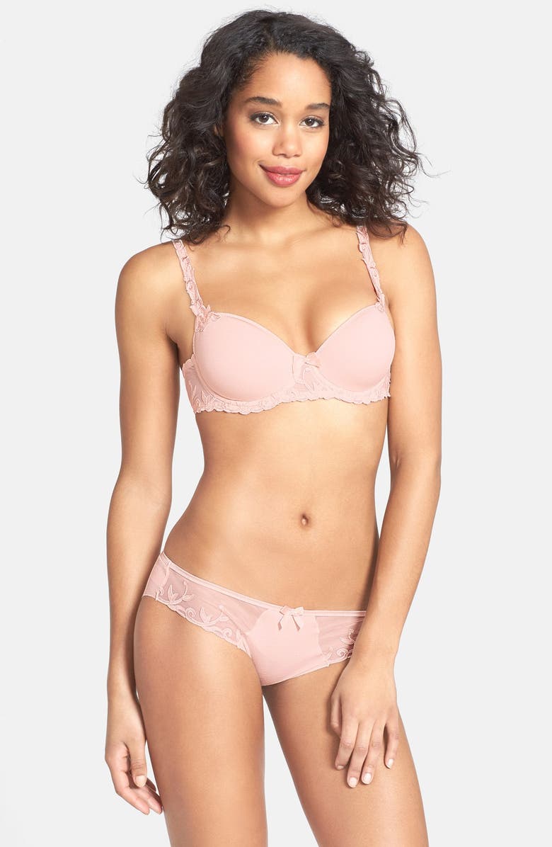 Simone Perele Andora 3D Molded Underwire Bra, Alternate, color, Blush