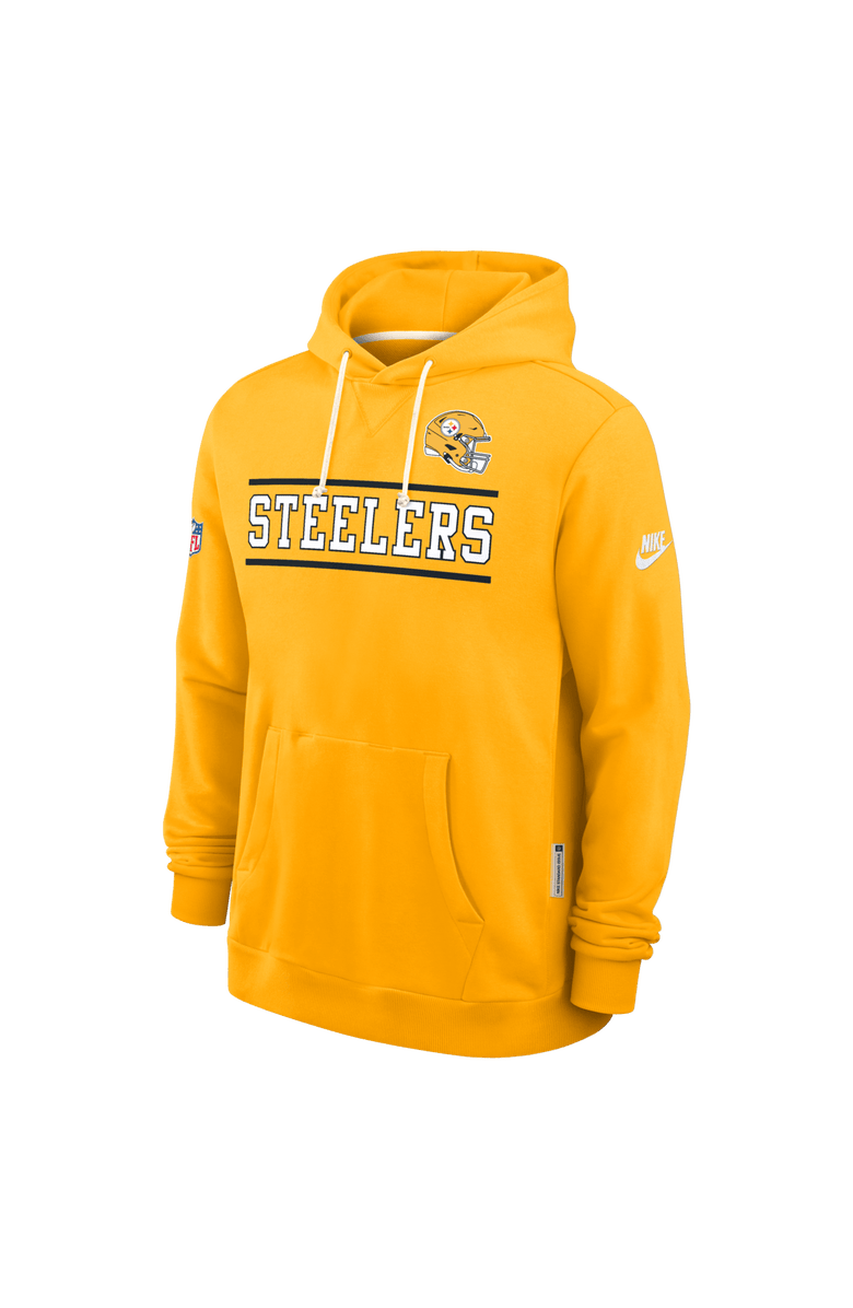 Nike Men's Nike Gold Pittsburgh Steelers Alt Sideline Standard Issue Dri-FIT Hoodie, Alternate, color, Gold