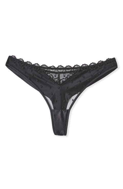 Eloa Embroidered Tanga Thong