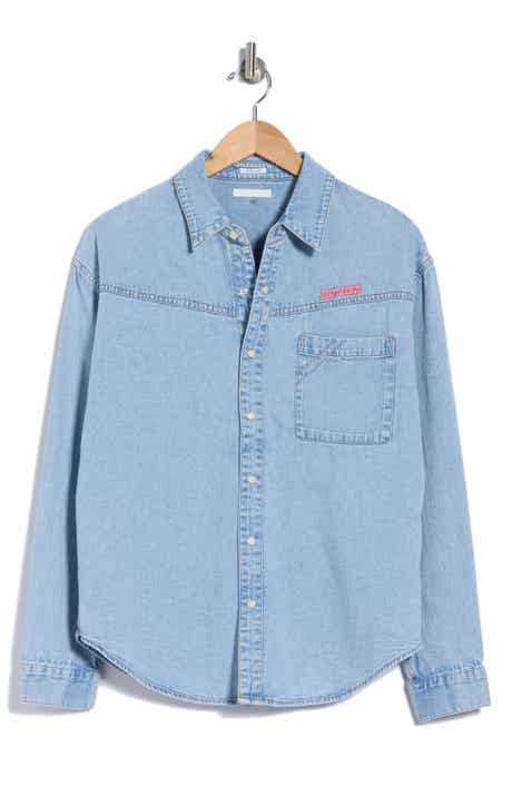 The Big Splash Cotton Denim Shirt