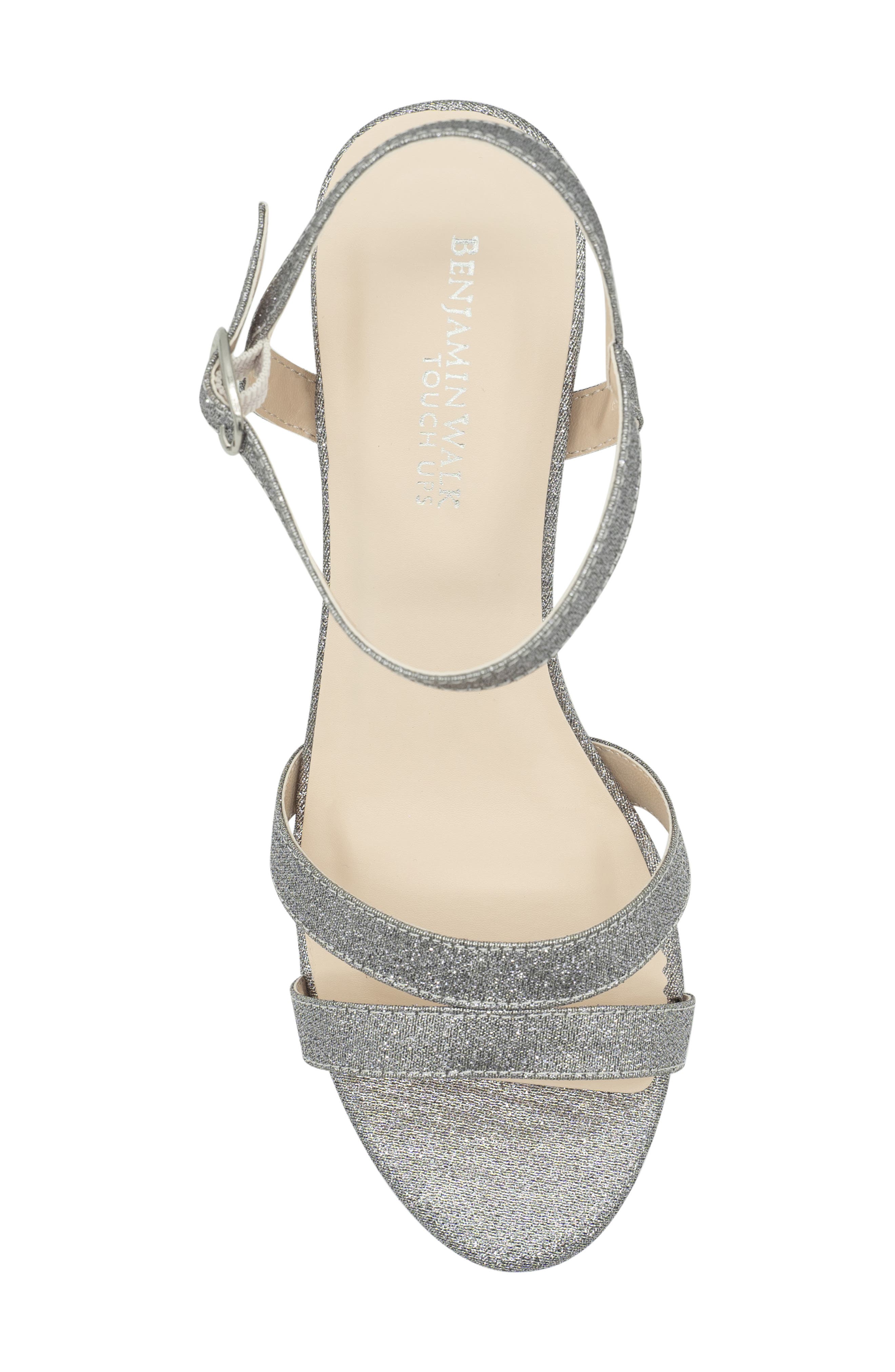 Touch Ups Harmon Platform Sandal, Alternate, color, Pewter
