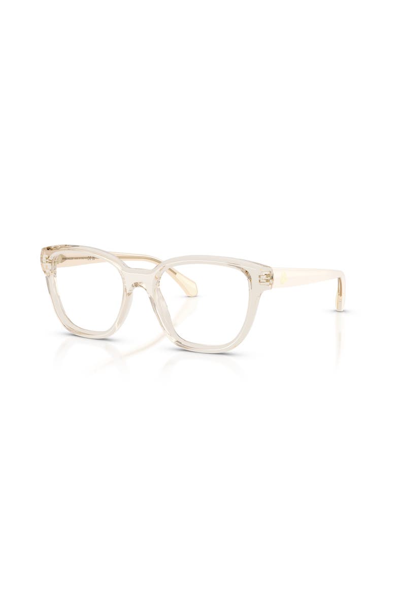 53mm Rectangle optical glasses, Main, color, White