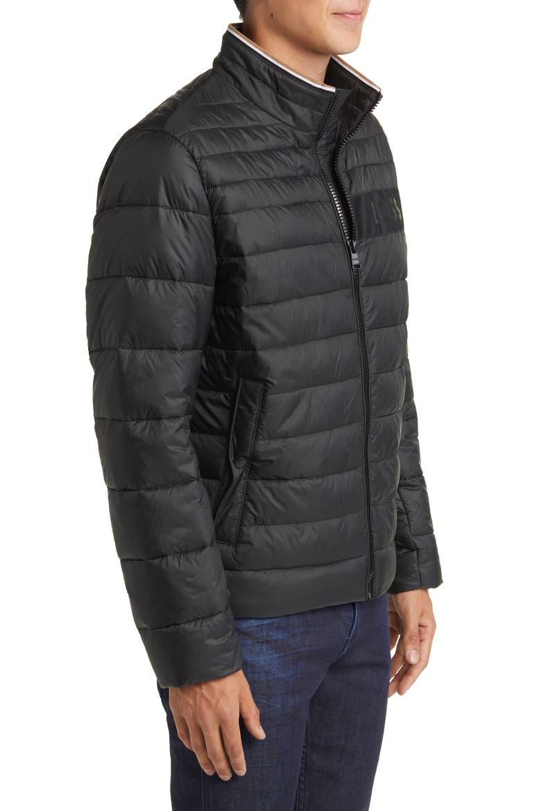 Darolus Quilted Puffer Jacket, Alternate, color, BLK
