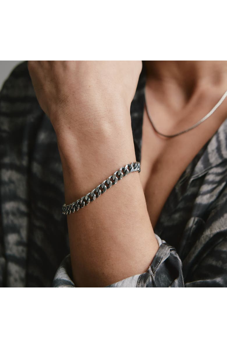 LOUPN Cuban Chain Bracelet, Alternate, color, Silver