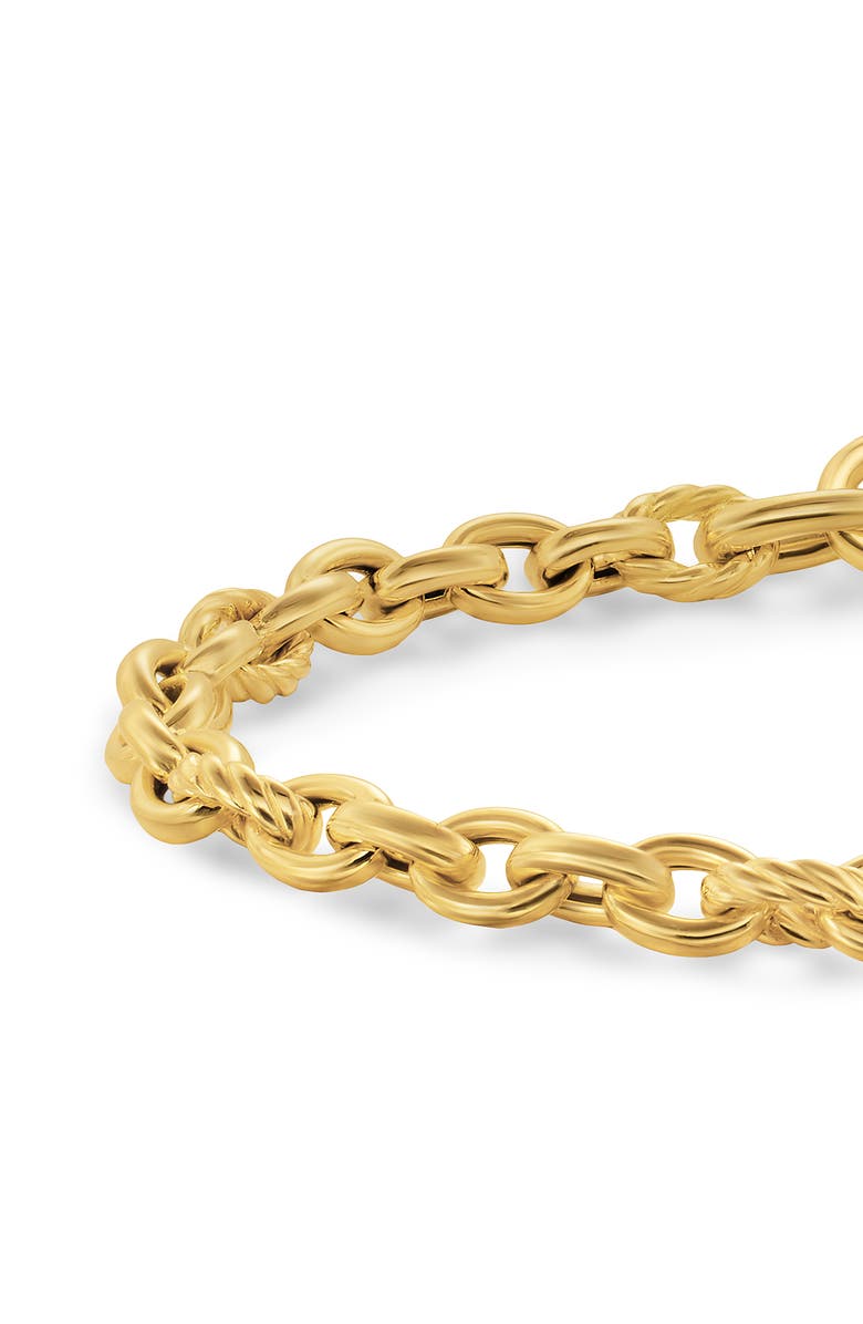 David Yurman DY Mercer<sup>®</sup> Petite Chain Bracelet in 18K Yellow Gold, 4.5mm, Alternate, color, 18K Gold