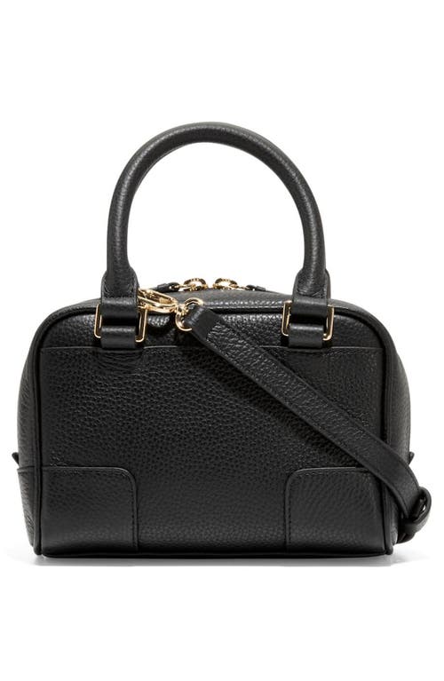 Cole Haan Mini Beverly Leather Satchel In Black