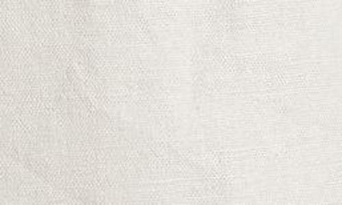 Open Edit Everyday Pleated Linen Blend Shorts In Grey Moonbeam
