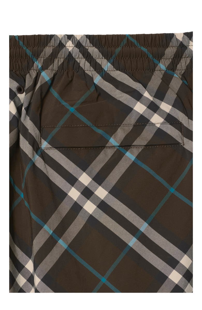Burberry Check Swim Shorts, Alternate, color, 