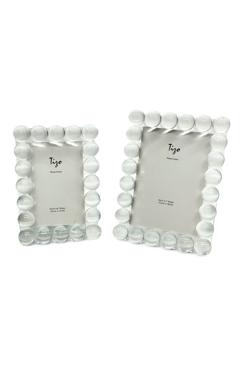 Bubble Convertible Easel 5" x 7" Picture Frame, Alternate, color, CLEAR