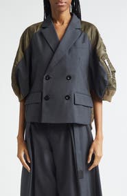 Suiting x Nylon Twill Jacket (Women) | Nordstrom