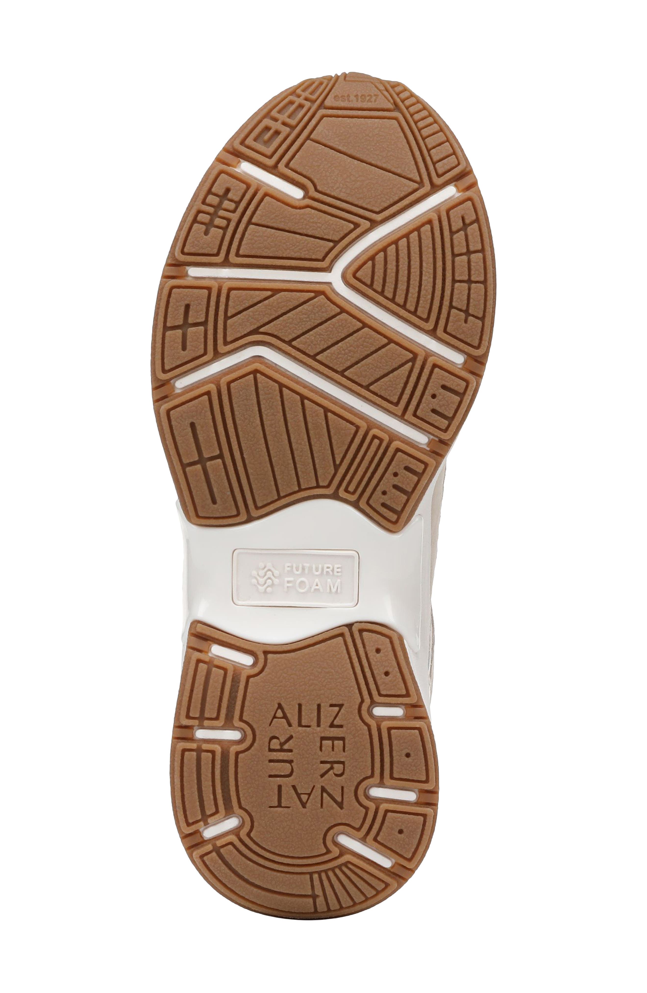 Naturalizer Zoie Sneaker, Alternate, color, Warm White/ Porcelain