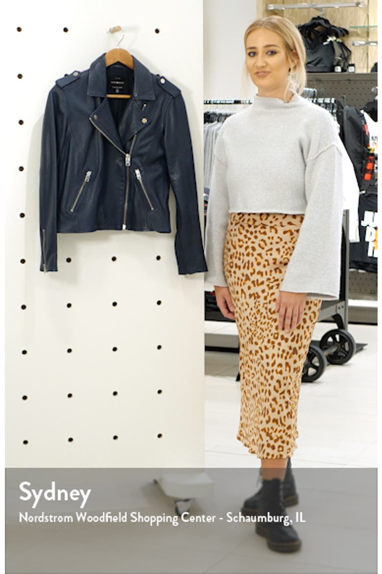 Core Leather Moto Jacket video