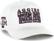 '47 Women's '47 White Texas A&M Aggies Outspoken Hitch Adjustable Hat
